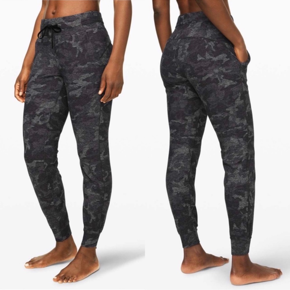 Lululemon Ready To Rulu Pant- Incognito Camo HTR Black / Black | Size 6
